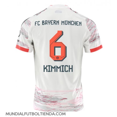 Camiseta Bayern Munich Joshua Kimmich #6 Segunda Equipación Replica 2025-26 mangas cortas